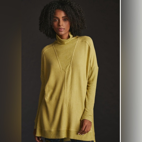 Anthropologie Dresses & Skirts - Daily Practice by Anthropologie Turtleneck Tunic Dress Color Moss Size Large